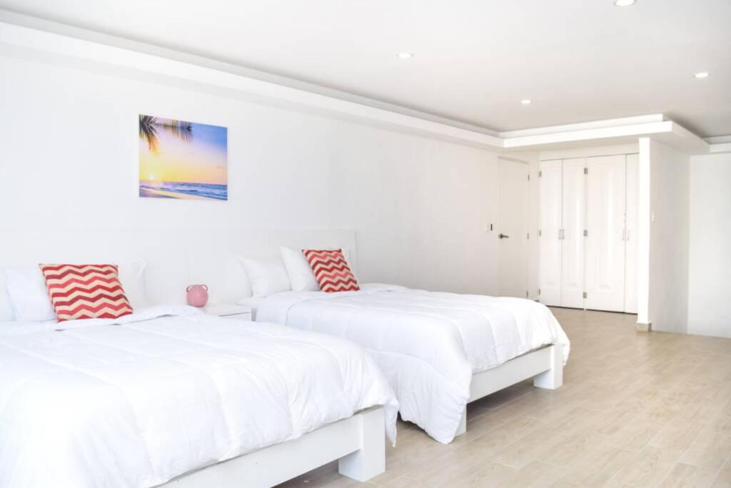 Villas Marlin 108, A Pie De Playa, Albercas, Jacuzi, Ubicacion Inmejorable Канкун Экстерьер фото