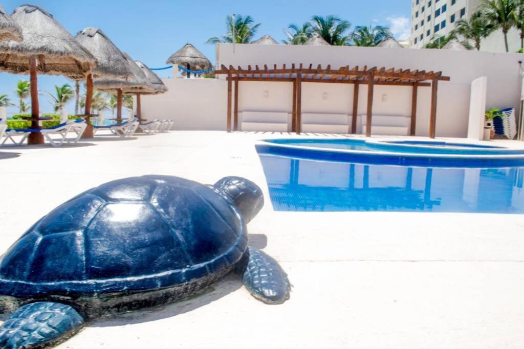 Villas Marlin 108, A Pie De Playa, Albercas, Jacuzi, Ubicacion Inmejorable Канкун Экстерьер фото