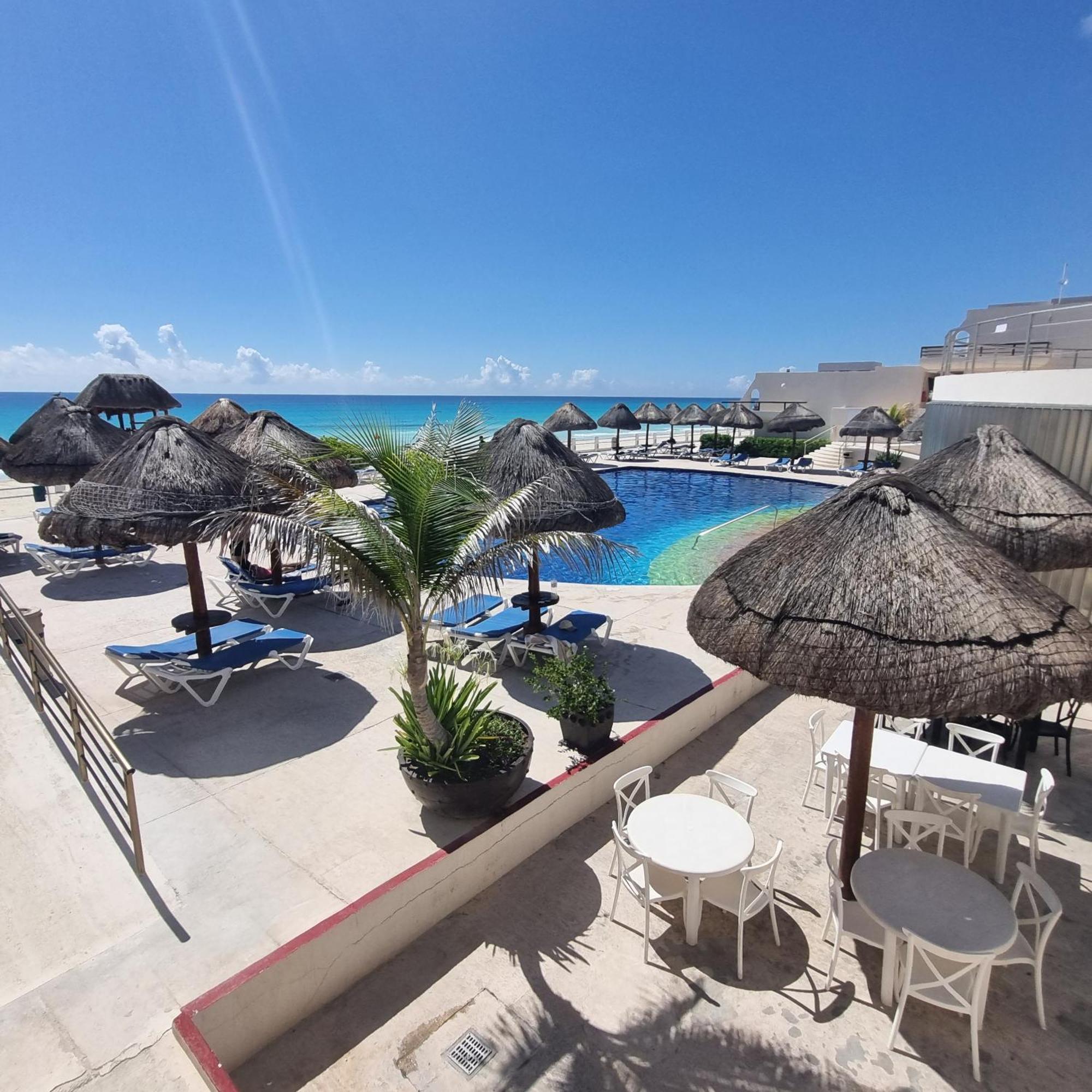 Villas Marlin 108, A Pie De Playa, Albercas, Jacuzi, Ubicacion Inmejorable Канкун Экстерьер фото